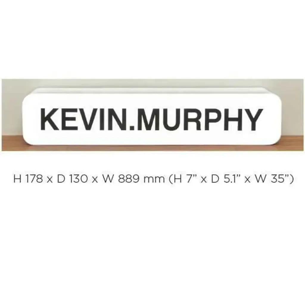 Kevin.Murphy Logo Display w/ LED