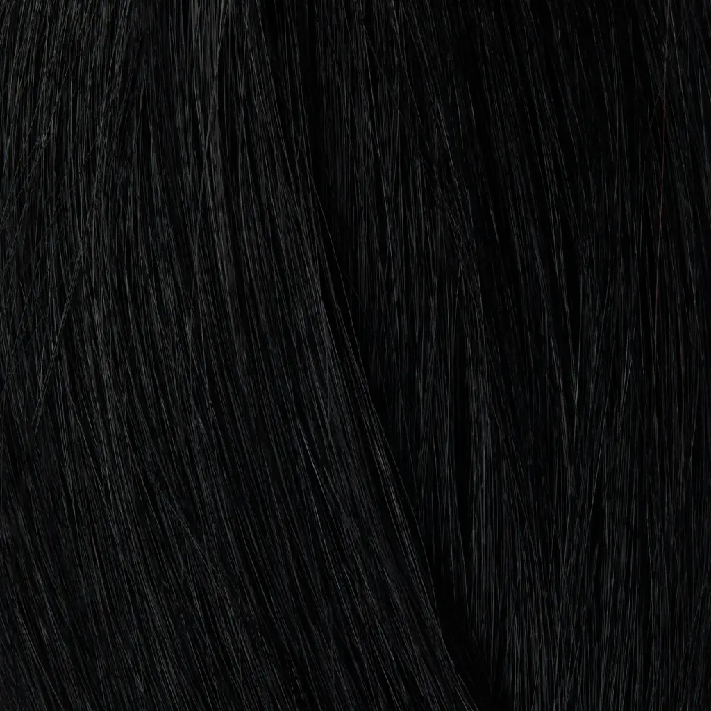 Showpony 45-50cm (20") 3 en 1 HALO Hair Exstension - 1N Noir