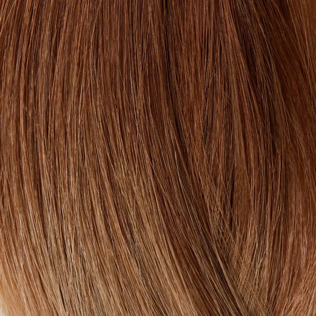 Showpony 45-50cm (20") Skin Weft Tape Extensions - Ombre - 6GC-9G Warm Copper Beige