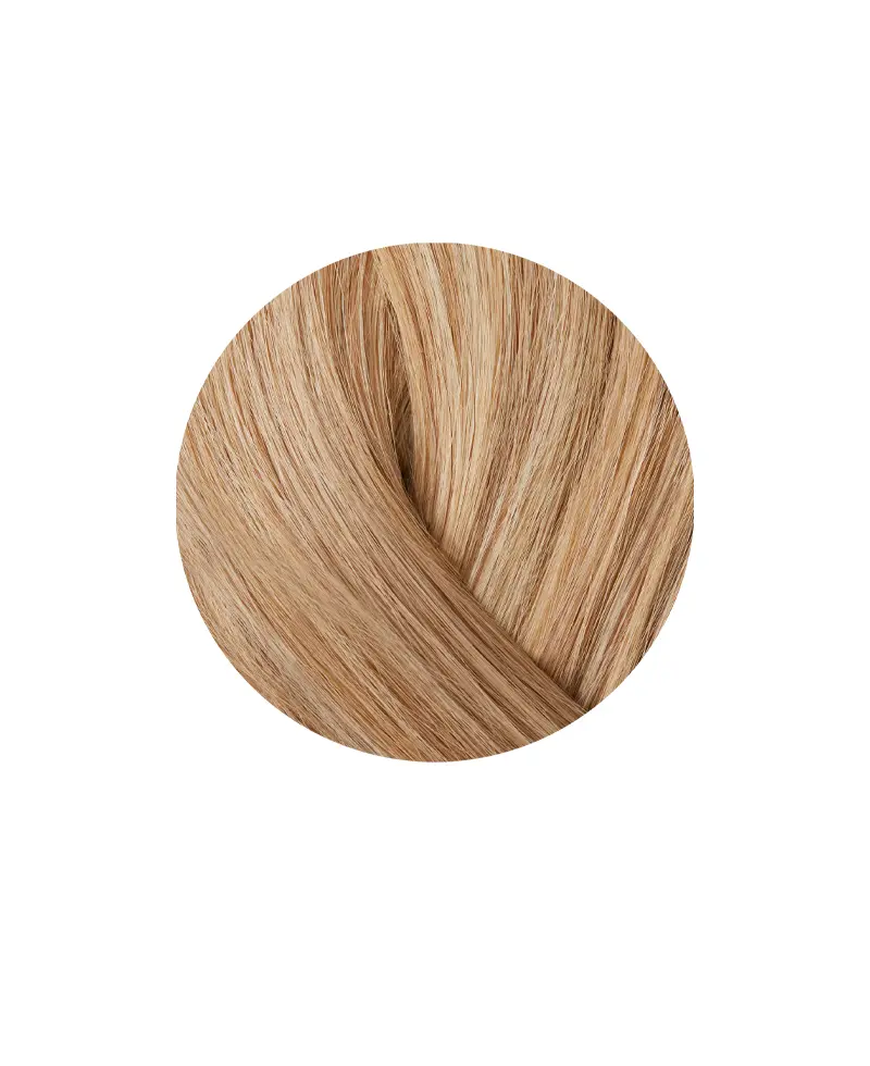Showpony 45-50cm (20") Slimline Tape Extensions - 7GV-9N Honey Ginger Highlight