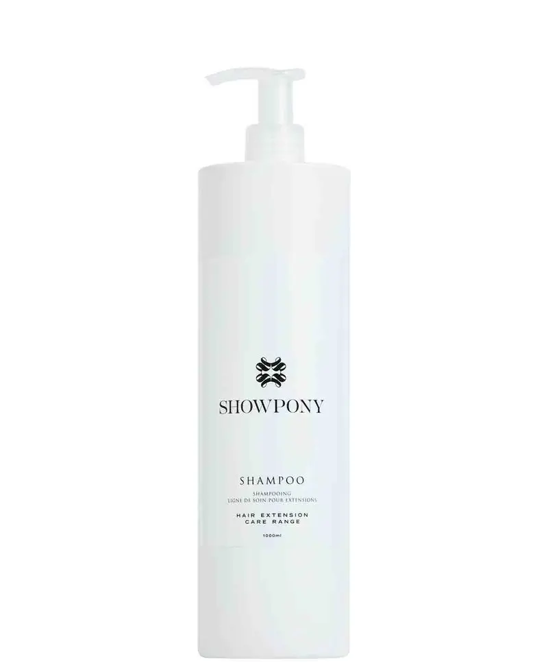 Showpony Shampooing d'entretien pour extensions de cheveux 1L