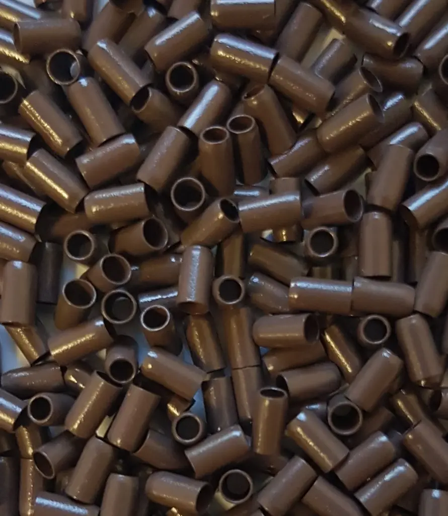 Showpony Mini Micro Beads - Brown / 1000 JAR