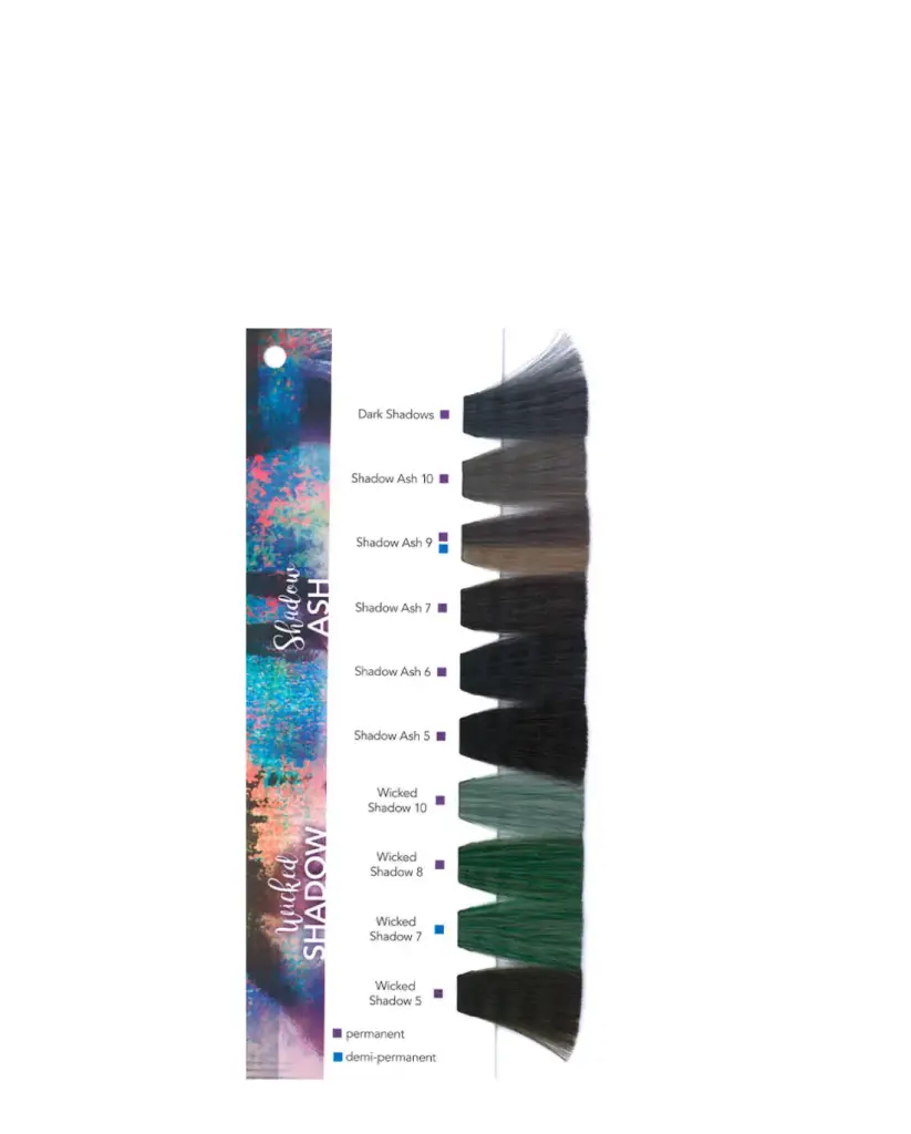 Mydentity - Shadow Ash Swatch Page