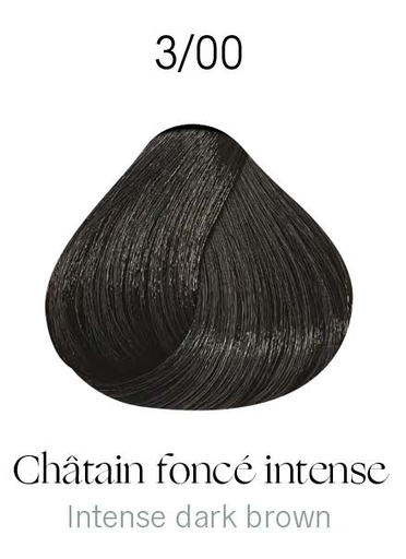 [KD10062] Kydra botanique 3-00 Deep Dark Brown