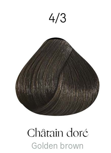 [KD10065] Kydra botanique 4-3 Golden Brown