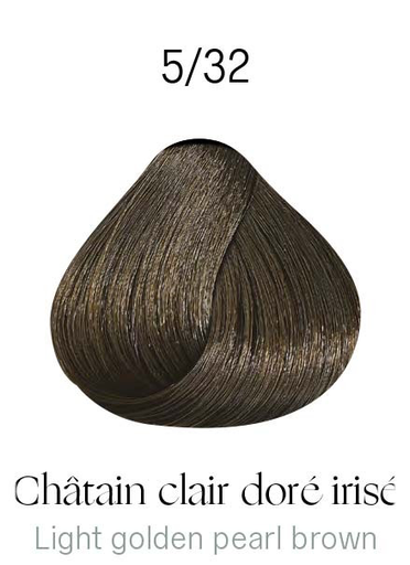 [KD10075] Kydra botanique 5-32 Light Golden Pearl Brown