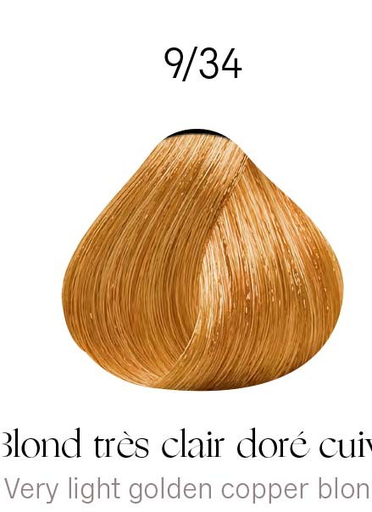 [KD10216] Kydra Crème 9-34 Very Light Golden Copper Blonde