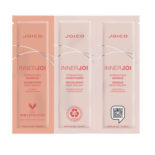 [2820648] Joico InnerJoi Strengthen Trio foil - SH/CD/Milk - 10/10/7ml