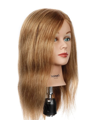 [4318Brooke] Mannequin Head HairArt Brooke - Light Brown