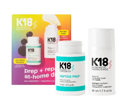 [K18-00083] K18 Home Mini Kit: 53ml Detox Sh + 50ml Mask