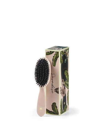 [7930] Fan Palm Boar- & Nylon Brush Small - Paradise