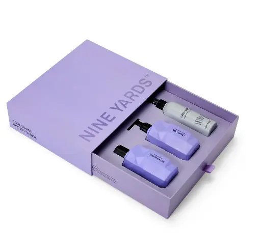 [Y807] NINE YARDS Silver Christmas Box 